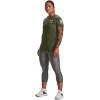 imageUnder Armour Womens New Freedom Banner TShirtMarine Od Green 390Pink Sands