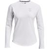 imageUnder Armour Womens Softball Crew Pullover 22101 White   Mod Gray