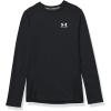 imageUnder Armour Boys ColdGear Armour Long Sleeve TShirtBlack 001White