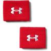 imageUnder Armour Mens 3inch Performance Wristband 2PackRed 600White