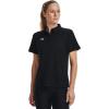 imageUnder Armour Tech Team Womens Short Sleeve Polo ShirtBlack  White