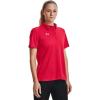 imageUnder Armour Tech Team Womens Short Sleeve Polo ShirtRedwhite