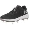 imageUnder Armour Womens Glyde 20 Mt Softball Shoe001 BlackBlackMetallic Silver