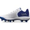 (104) White/Royal/Metallic Silver