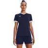 imageUnder Armour Womens Maquina 30 Jersey410 Midnight Navy   White