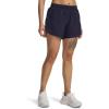 imageUnder Armour Womens Mileage 5 Inch Shorts411 Midnight Navy   Reflective