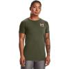 imageUnder Armour Womens New Freedom Banner TShirtMarine Od Green 390Pink Sands
