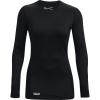imageUnder Armour Womens Tac ColdGear Infrared Base TShirtBlack 001Black