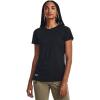 imageUnder Armour Womens Tactical Tech TShirt465 Dark Navy Blue   Black
