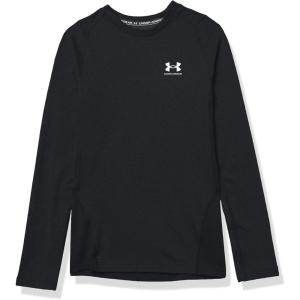imageUnder Armour Boys ColdGear Armour Long Sleeve TShirtBlack 001White