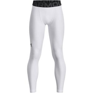 imageUnder Armour Boys HeatGear Armour LeggingsWhite 100Black