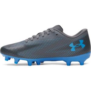 imageUnder Armour Boys Shadow Select 3 Jr Soccer Cleats Sneaker026 CastlerockBlackBlue Atlantis