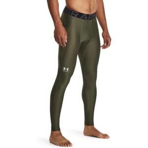 imageUnder Armour Mens ColdGear Armour Compression Leggings390 Marine Od Green   White