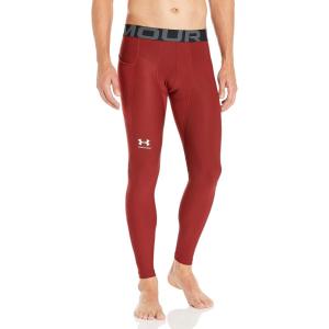 imageUnder Armour Mens ColdGear Armour Compression LeggingsCardinal 625White