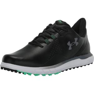 imageUnder Armour Mens Drive Fade Spikeless 2e Golf Shoe001 BlackBlackTitan Gray