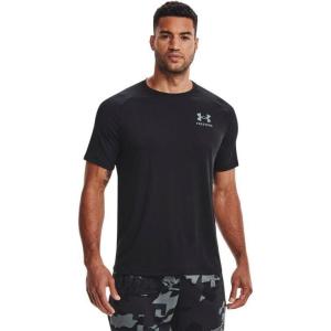 imageUnder Armour Mens Freedom Tech Short Sleeve TShirtBlackPitch Gray
