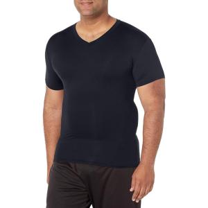 imageUnder Armour Mens Heatgear Tactical Vneck Compression Shortsleeve TshirtBlack 001Clear