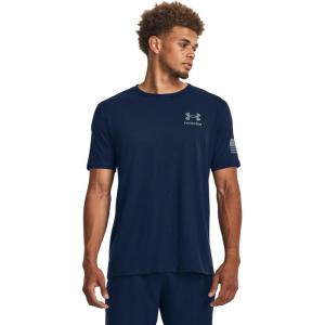 imageUnder Armour Mens New Freedom Banner TShirt411 Academy   Steel