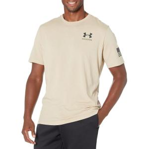 imageUnder Armour Mens New Freedom Banner TShirtDesert Sand 290Black