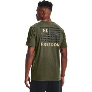 imageUnder Armour Mens New Freedom Banner TShirtMarine Od Green 390Black