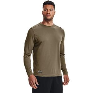 imageUnder Armour Mens Tactical Tech LongSleeve ShirtFederal Tan 499