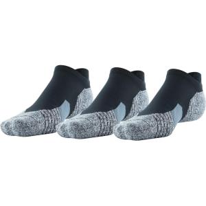 imageUnder Armour UnisexAdult Run Cushion No Show Tab SocksBlack 3pairs