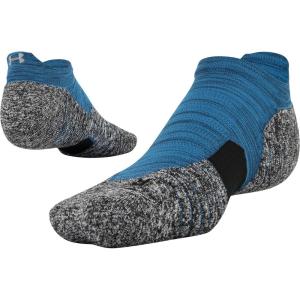 imageUnder Armour UnisexAdult Run Cushion No Show Tab SocksRadar Blue 1pair