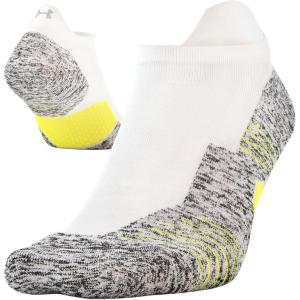 imageUnder Armour UnisexAdult Run Cushion No Show Tab SocksWhite 1pair