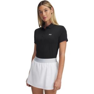 imageUnder Armour Womens Active Short Sleeve Polo001 Black   White