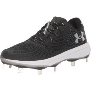 imageUnder Armour Womens Glyde 20 Mt Softball Shoe001 BlackBlackMetallic Silver