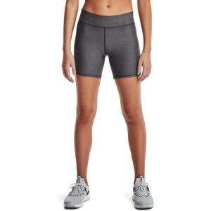 imageUnder Armour Womens HeatGear Armour Mid Rise MiddyCharcoal Light Heather 019Black