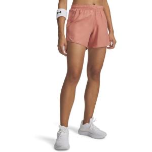 imageUnder Armour Womens Mileage 5 Inch Shorts696 Canyon Pink   Reflective