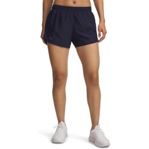 imageUnder Armour Womens Mileage Shorts411 Midnight Navy   Reflective