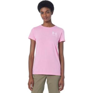 imageUnder Armour Womens New Freedom Banner TShirt631 Flamingo   Prime Pink