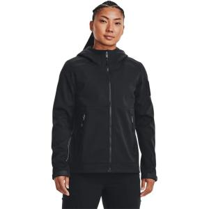 imageUnder Armour womens Tactical Soft Shell Full Zip Jacket001 Black   Black
