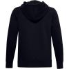 imageUnder Armour Boys Rival Fleece Full Zip HoodieBlack 001Onyx White