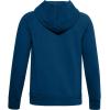 imageUnder Armour Boys Rival Fleece Full Zip HoodieGraphite Blue 581Onyx White