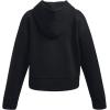 imageUnder Armour Girls Rival Fleece Crop Hoodie001 Black  White