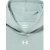 imageUnder Armour Girls Rival Fleece Crop Hoodie348 Silica Green   White