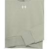 imageUnder Armour Girls Rival Fleece Crop Hoodie504 Grove Green   White