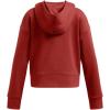 imageUnder Armour Girls Rival Fleece Crop Hoodie840 Earthen Orange   White