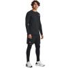 imageUnder Armour Mens ColdGear Armour Fitted CrewBlackWhite  002