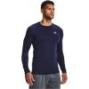 imageUnder Armour Mens ColdGear Armour Fitted CrewMidnight Navy 410White