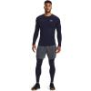 imageUnder Armour Mens ColdGear Armour Fitted CrewMidnight Navy 410White