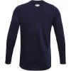 imageUnder Armour Mens ColdGear Armour Fitted CrewMidnight Navy 410White