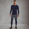 imageUnder Armour Mens ColdGear Armour Fitted CrewMidnight Navy 410White