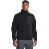 imageUnder Armour Mens ColdGear Infrared Shield 20 Soft Shell001 Black   Pitch Gray
