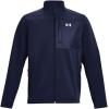 imageUnder Armour Mens ColdGear Infrared Shield 20 Soft Shell410 Midnight Navy   White