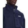 imageUnder Armour Mens ColdGear Infrared Shield 20 Soft Shell410 Midnight Navy   White