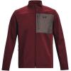 imageUnder Armour Mens ColdGear Infrared Shield 20 Soft Shell690 Chestnut Red  Fresh Clay  Black